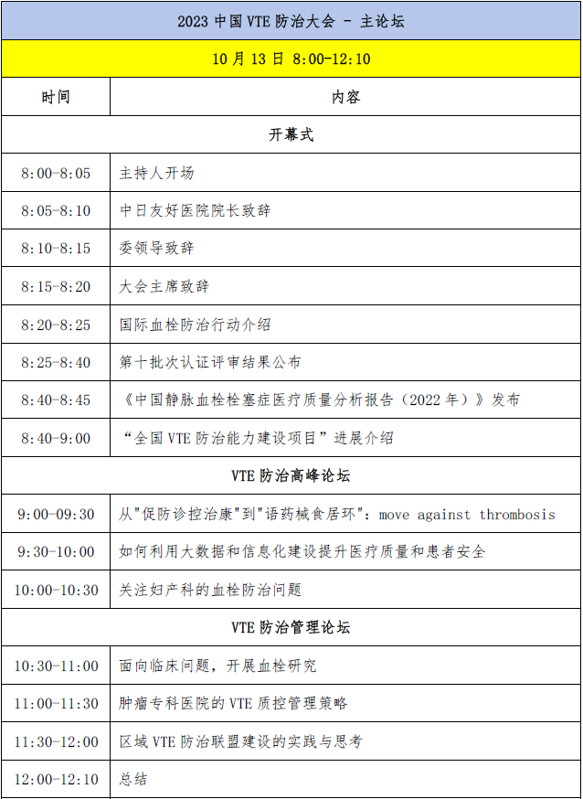 邀请函 | 帝诺pg电子邀请您参加“2023年中国VTE防治大会”